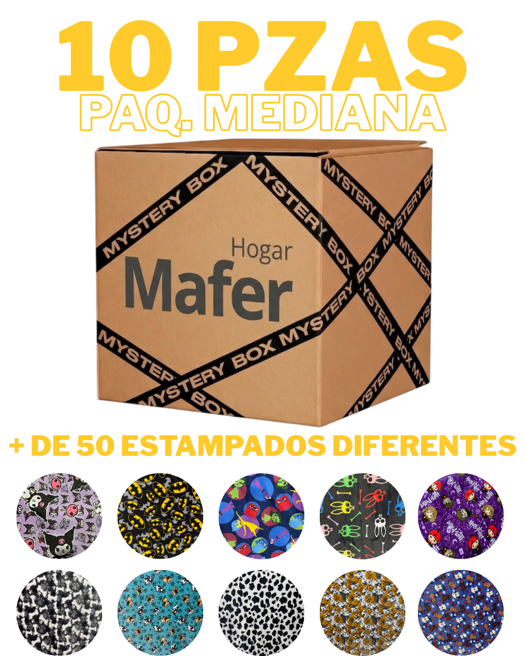 PAQ. 10 CAMAS MEDIANAS PARA MASCOTA