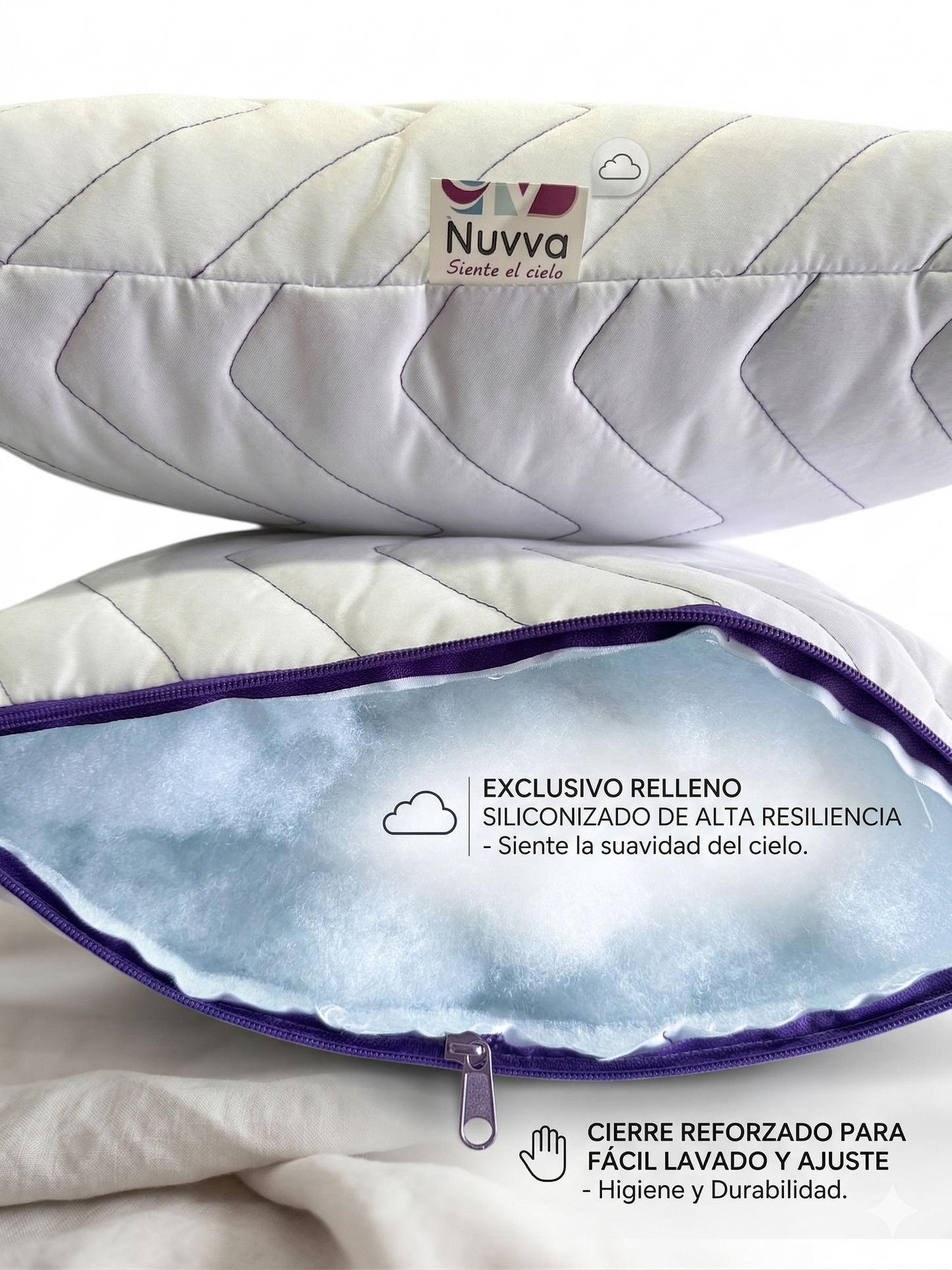 ALMOHADAS STD NUVVA COMFORT