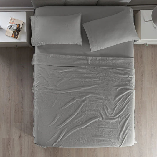 Sábana Viasoft Suave Washed gris